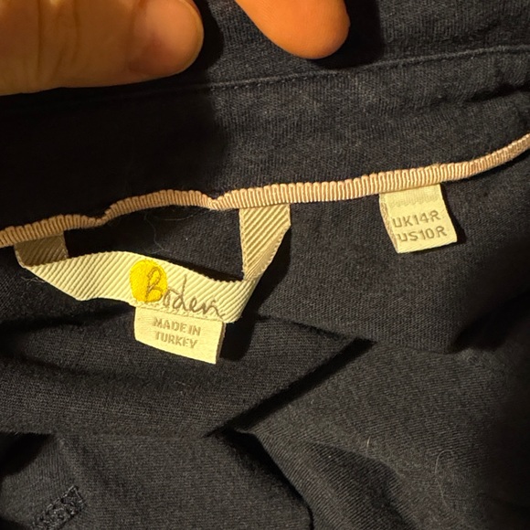 Boden Navy Midi Dress 10R - Picture 2 of 3